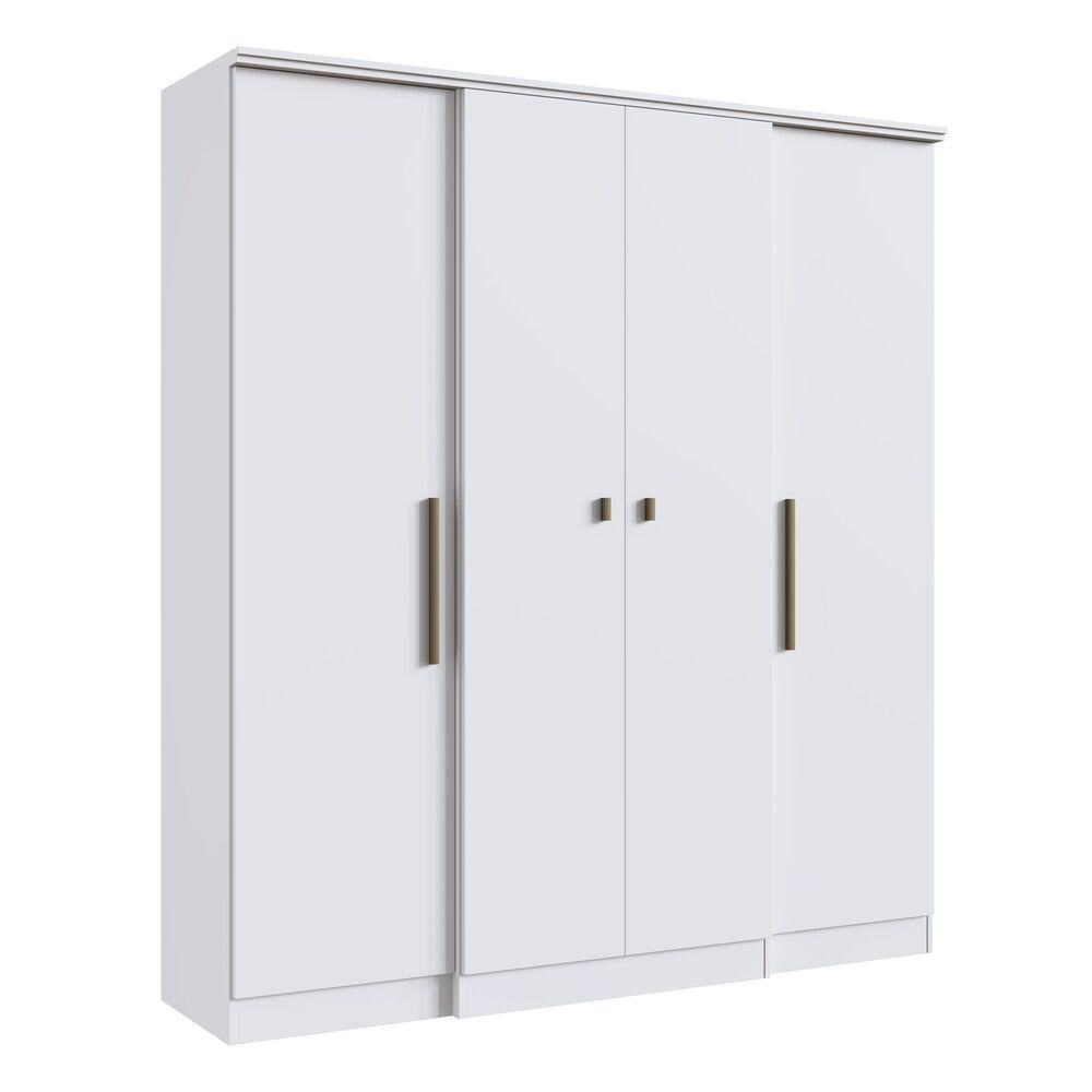 Guarda-Roupa 4 Portas 2 Gavetas Multimóveis CR35073