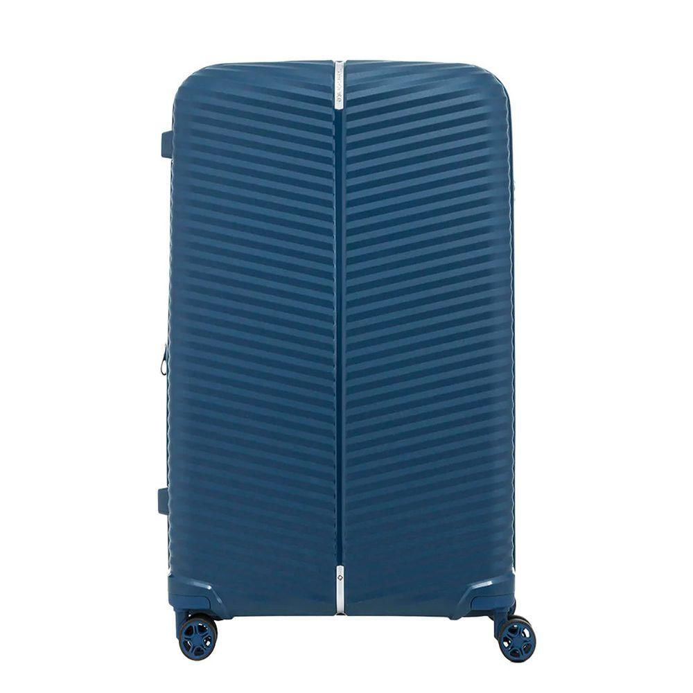 Mala Grande De Viagem Polipropileno Samsonite Varro Expansível Cadeado Tsa Azul Marinho G