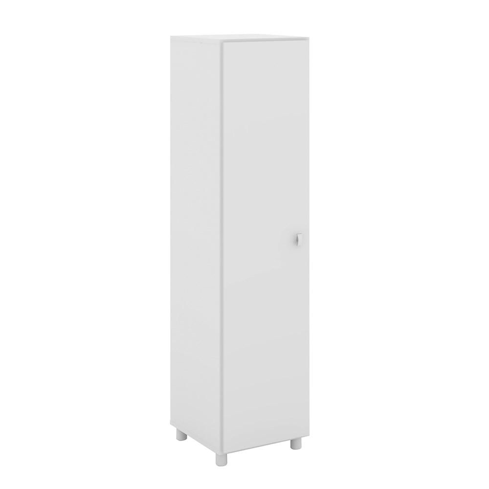 Armário Multiuso 1 Porta 2 Prateleiras AM3107 Branco - Tecno Mobili