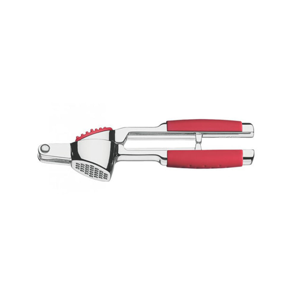 Espremedor de Alho Inox Utilita Vermelho - Tramontina Cinza