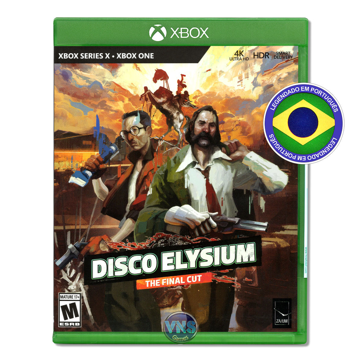 Disco Elysium The Final Cut - Xbox One - Mídia Física