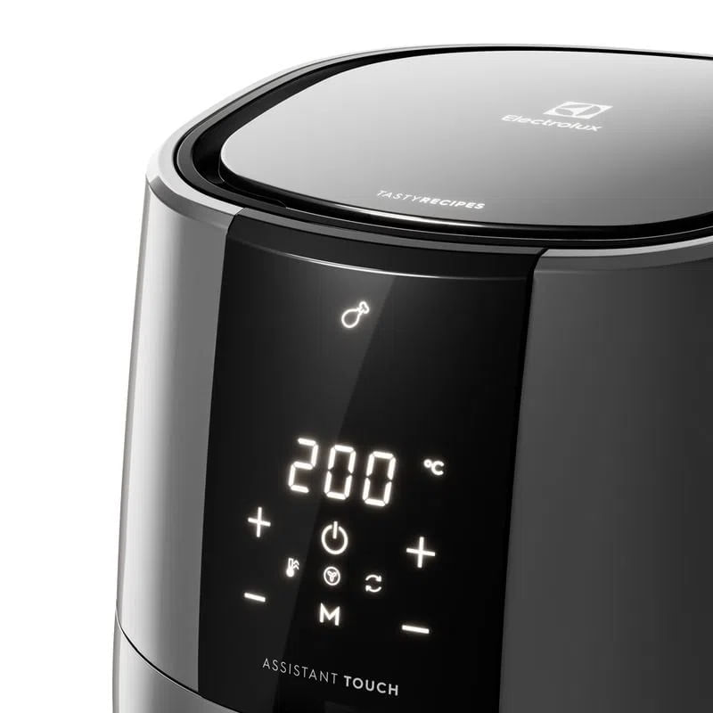 Air Fryer Electrolux por Rita Lobo 3,2L Digital Cinza Experience Com Função Virar 1400W (EAF20) 220V