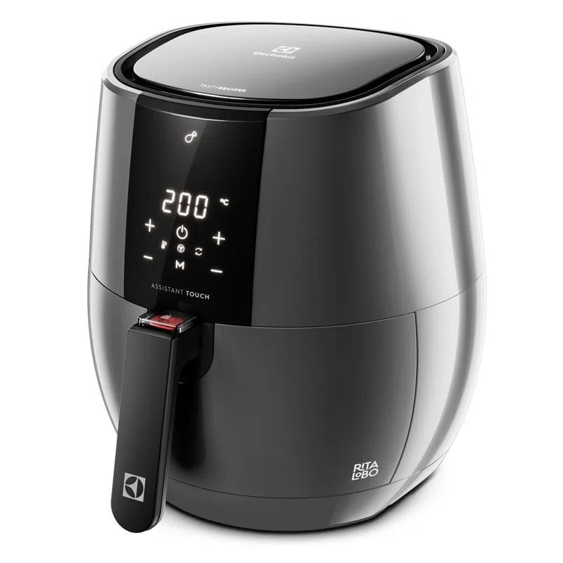 Air Fryer Electrolux por Rita Lobo 3,2L Digital Cinza Experience Com Função Virar 1400W (EAF20) 220V