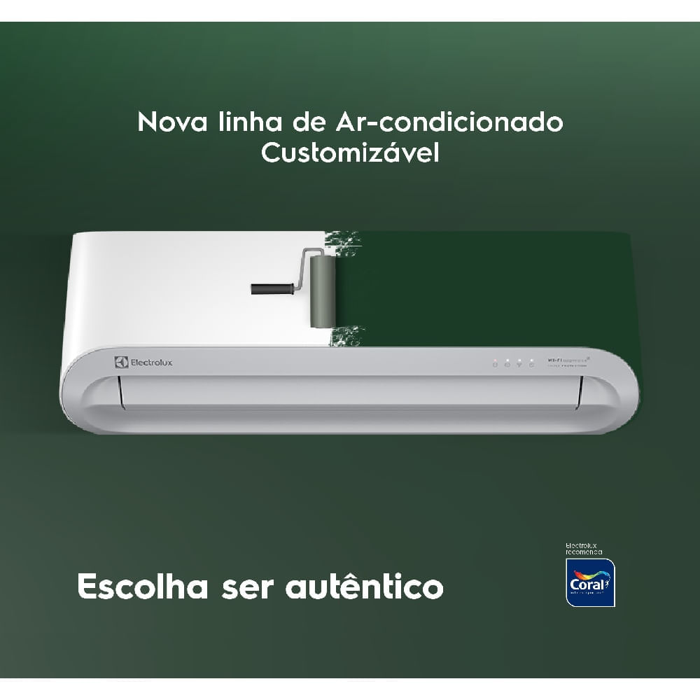 Ar-Condicionado Electrolux Inverter 18.000 BTUs Color Adapt Frio (JI18F/JE18F) 220V