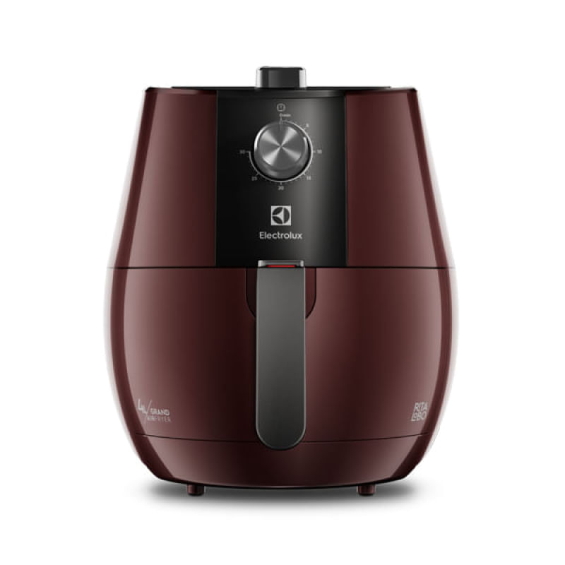 Air Fryer Electrolux por Rita Lobo 4L Vermelha Escura Grand Efficient 1400W (EAF31) 127V