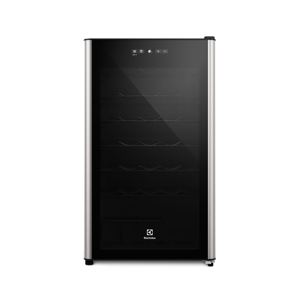 Adega de Vinho Climatizada Electrolux 34 Garrafas Uma Porta com Painel Digital (WSF34) 220V