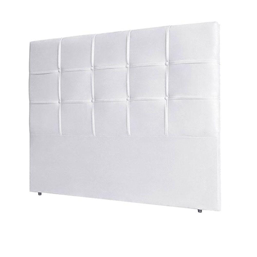 Quarto De Casal Guarda Roupa 37020 Com Cabeceira Luiza 140 Cm Branco - Araplac