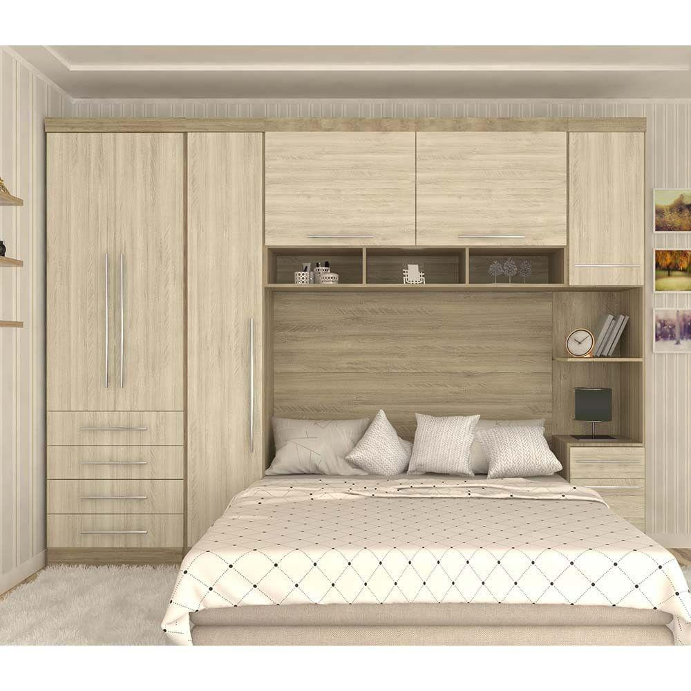 Guarda Roupa Modulado Casal 7 Pts 5 Gavetas