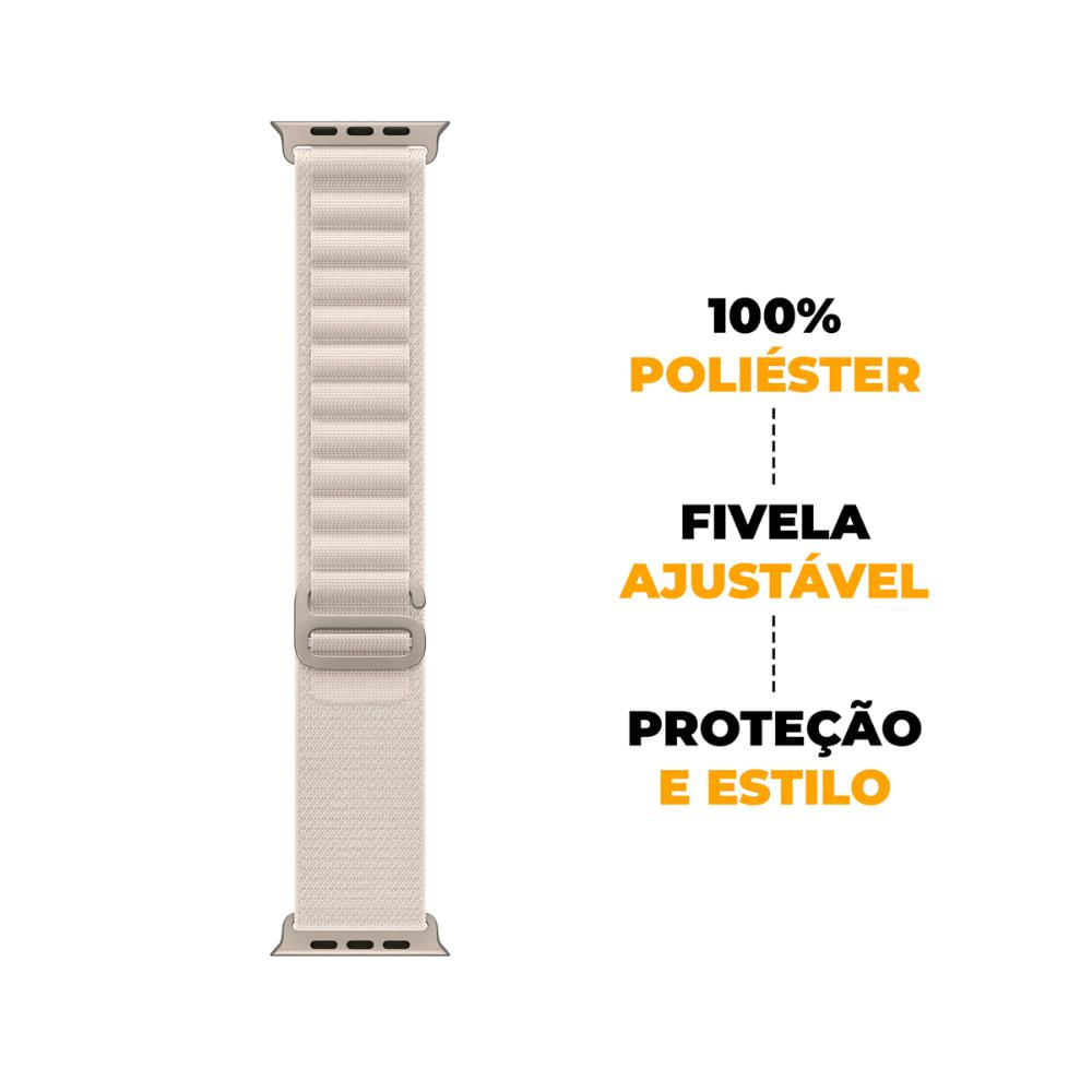 Pulseira para Apple Watch 38 / 40 / 41MM - Prata - Gshield