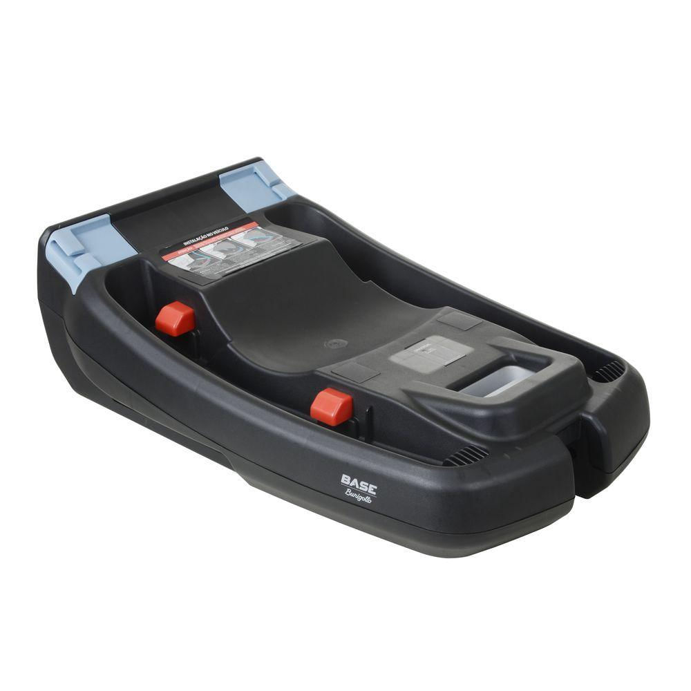 Base Com Cinto Burigotto Belted De 0 Meses A 13 Kg Preto