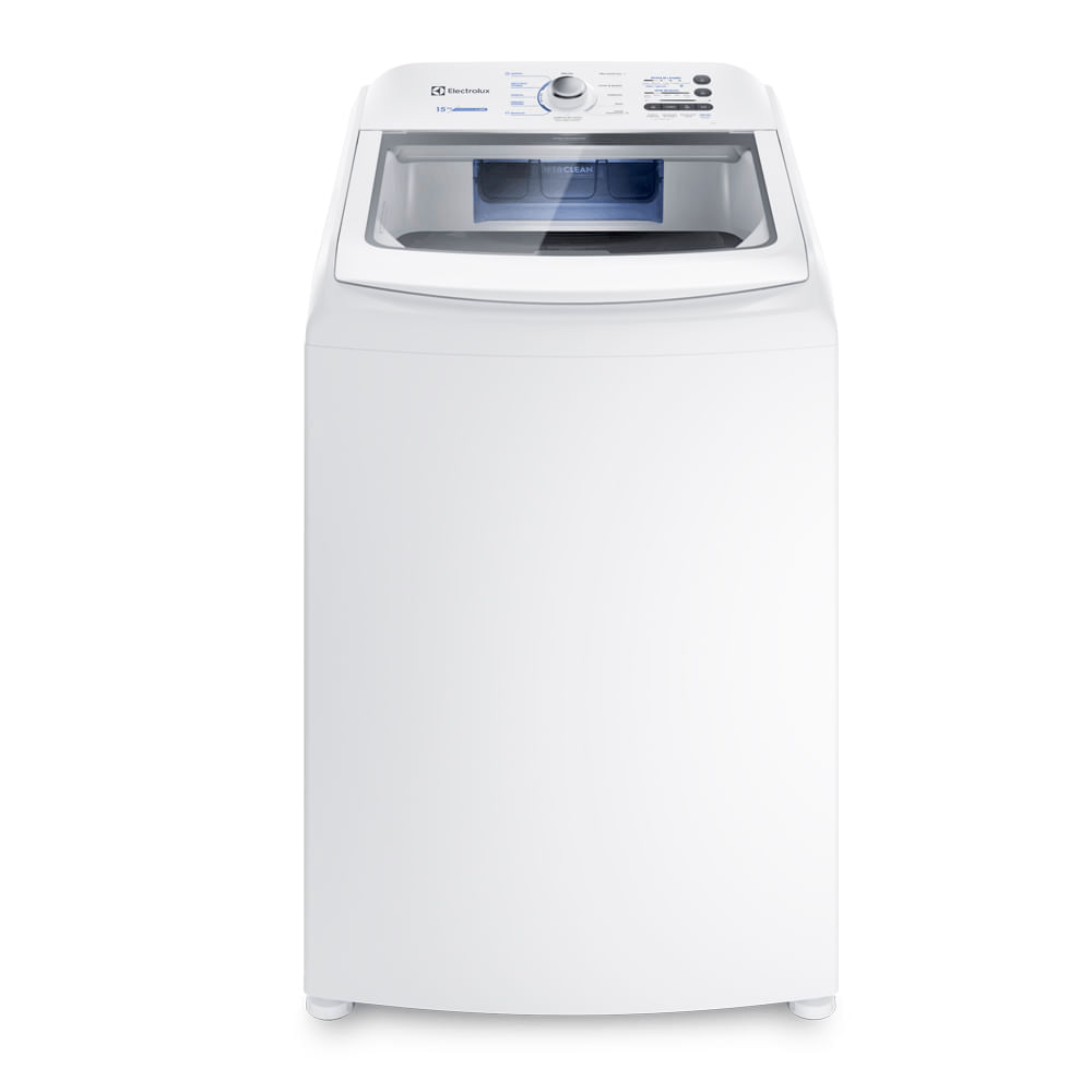 Máquina de Lavar Electrolux 15kg Branca Essential Care com Cesto Inox e Jet&Clean (LED15) 220V