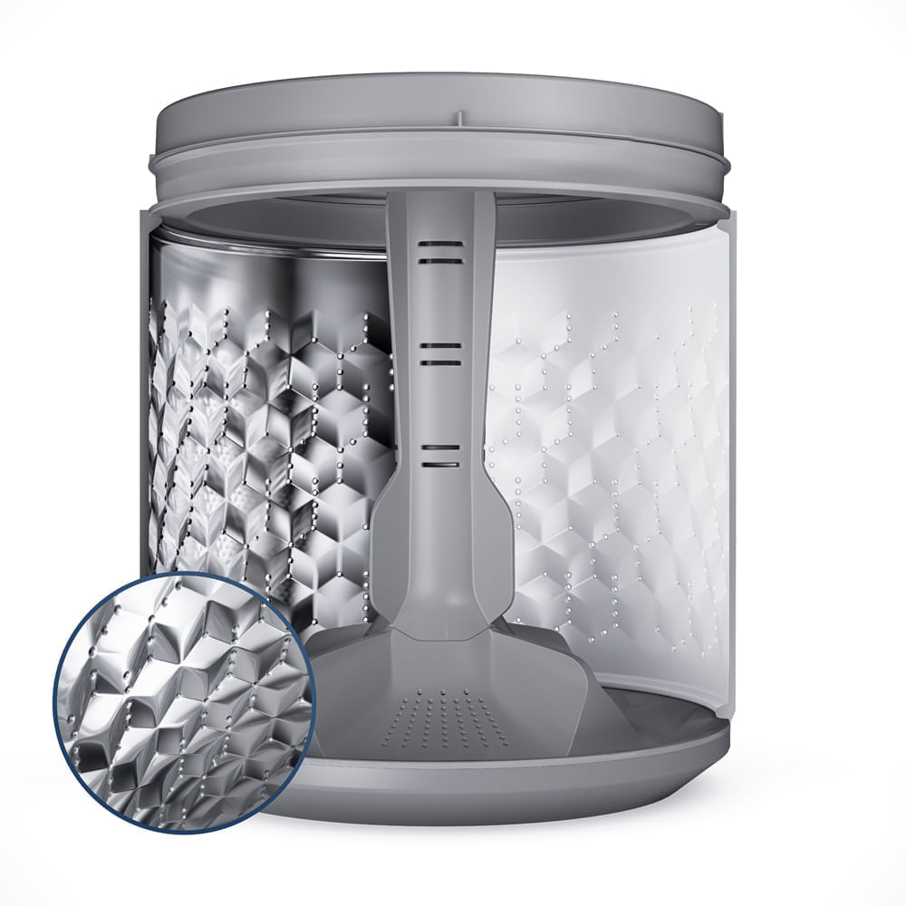 Máquina de Lavar Electrolux 15kg Branca Essential Care com Cesto Inox e Jet&Clean (LED15) 220V