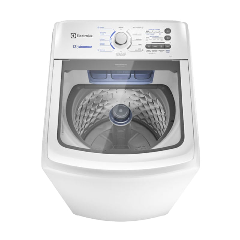 Máquina de Lavar Electrolux 13kg Branca Essential Care com Cesto Inox e Jet&Clean (LED13) 127V