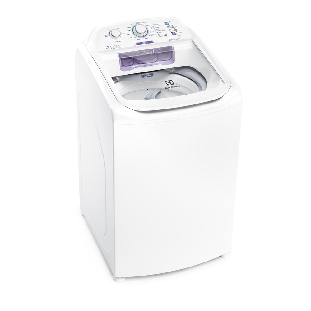 Máquina de Lavar Electrolux 10,5kg Branca Turbo Economia com Jet&Clean e Filtro Fiapos (LAC11) 127V