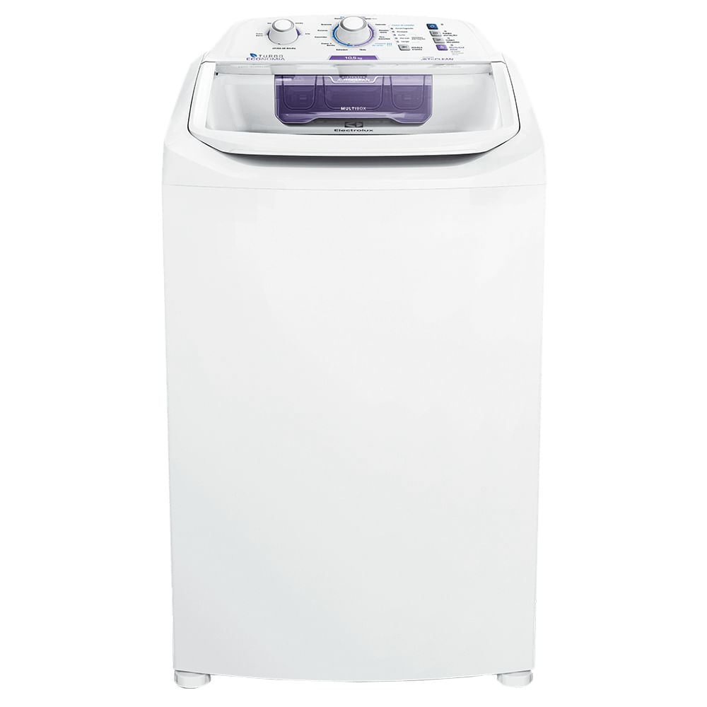 Máquina de Lavar Electrolux 10,5kg Branca Turbo Economia com Jet&Clean e Filtro Fiapos (LAC11) 127V