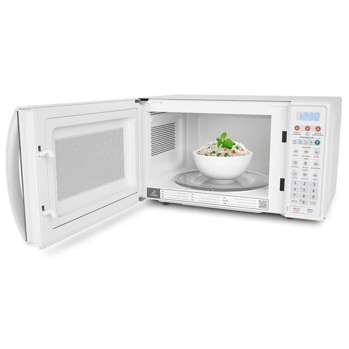 Micro-ondas Electrolux 20L Branco com Função Tira Odor e Descongelar (MTO30) 220V