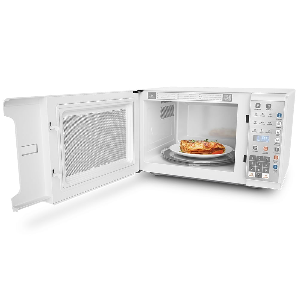 Micro-ondas Electrolux 31L Branco com Painel Integrado e Display Econômico (MI41T) 127V