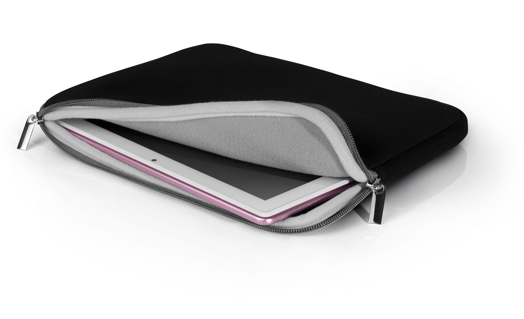 Case Neoprene Para Notebook Até 15,6 Pol. Preto E Cinza Multilaser