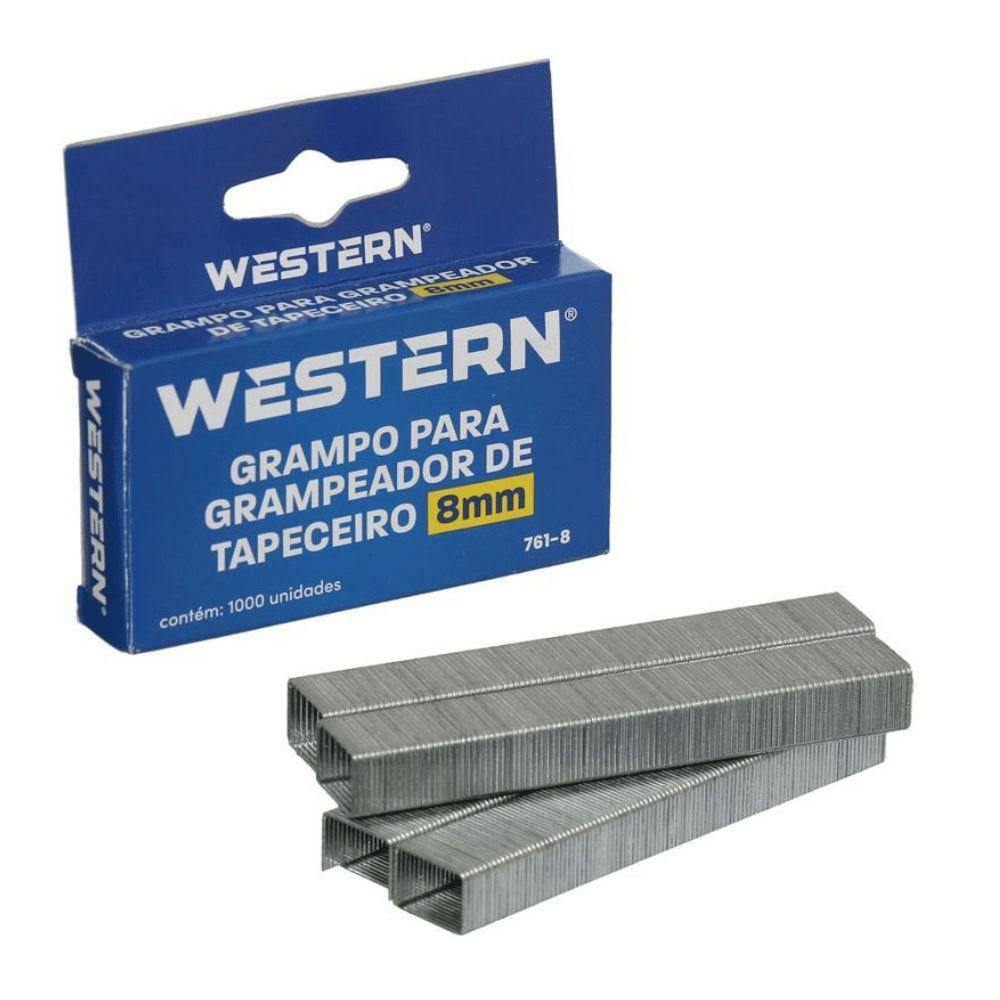 Grampo Para Grampeador Western 8 Mm