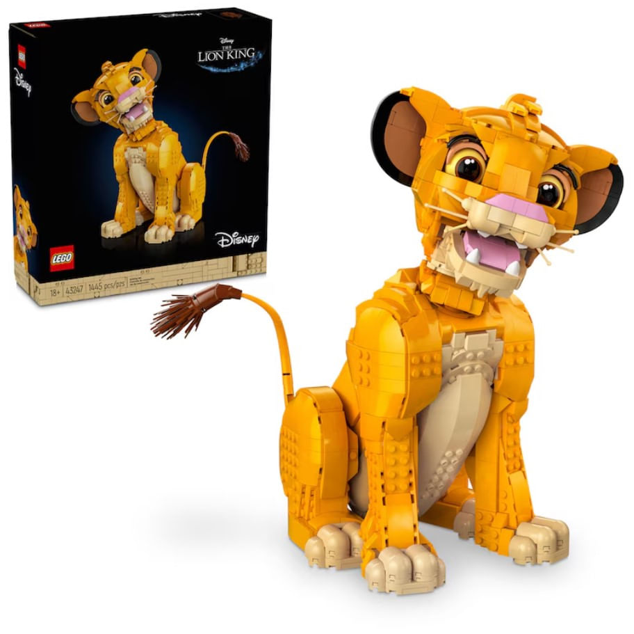 Jovem Simba o Rei Leão - Lego 43247