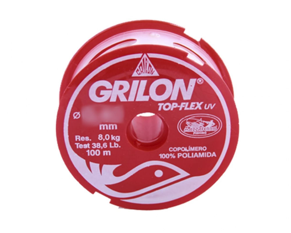 Linha Pesca Grilon Uv Br 0,60Mmx100M