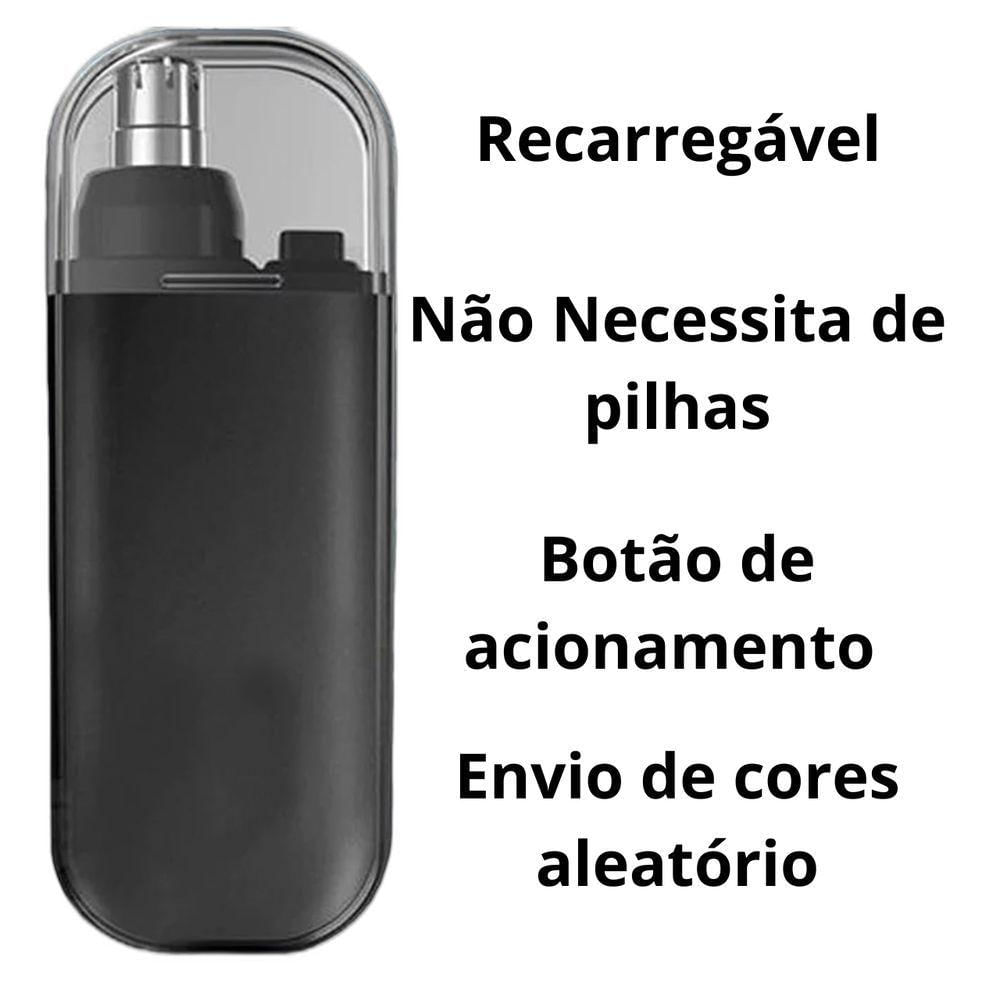 Kit Barbeador E Aparador De Pêlos Máquina Cortar Cabelo Cuidados Masculinos