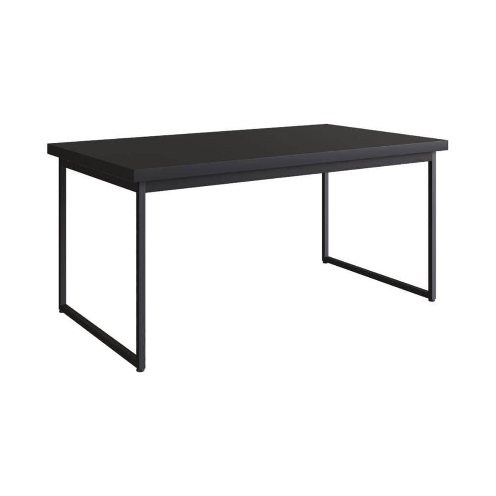 Mesa de Jantar 180cm Multimóveis CR20275 Preto