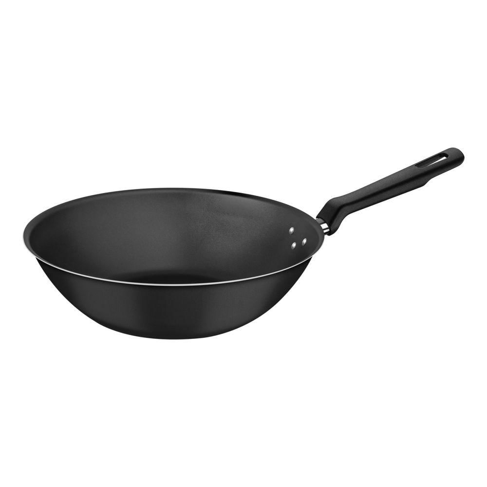 Wok Tramontina Loreto com Revestimento Interno E Externo Antiaderente Starflon Max Grafite 28 3,6 L