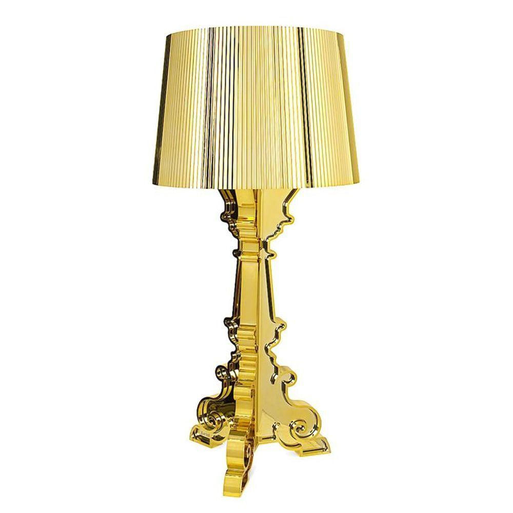 Luminária De Piso Polaris Bourgie Dourado Dourado