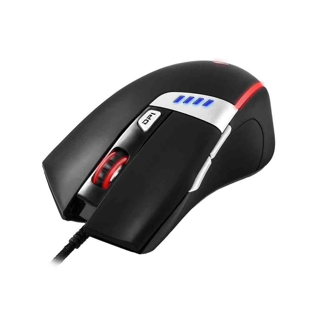 Mouse Gamer C3tech Usb Griffin 4000 Dpi C- Led Mg-500bk