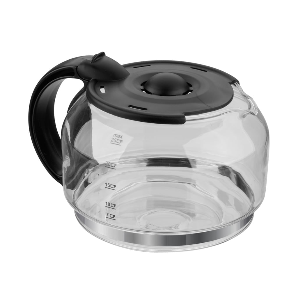 Jarra de Vidro Electrolux 1,25L Original para Cafeteira Easyline (GJCM04) Não se aplica