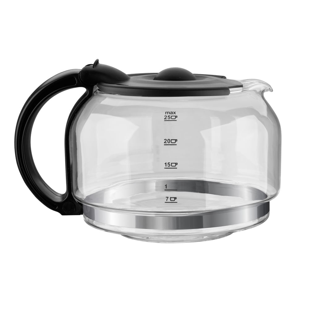 Jarra de Vidro Electrolux 1,25L Original para Cafeteira Easyline (GJCM04) Não se aplica