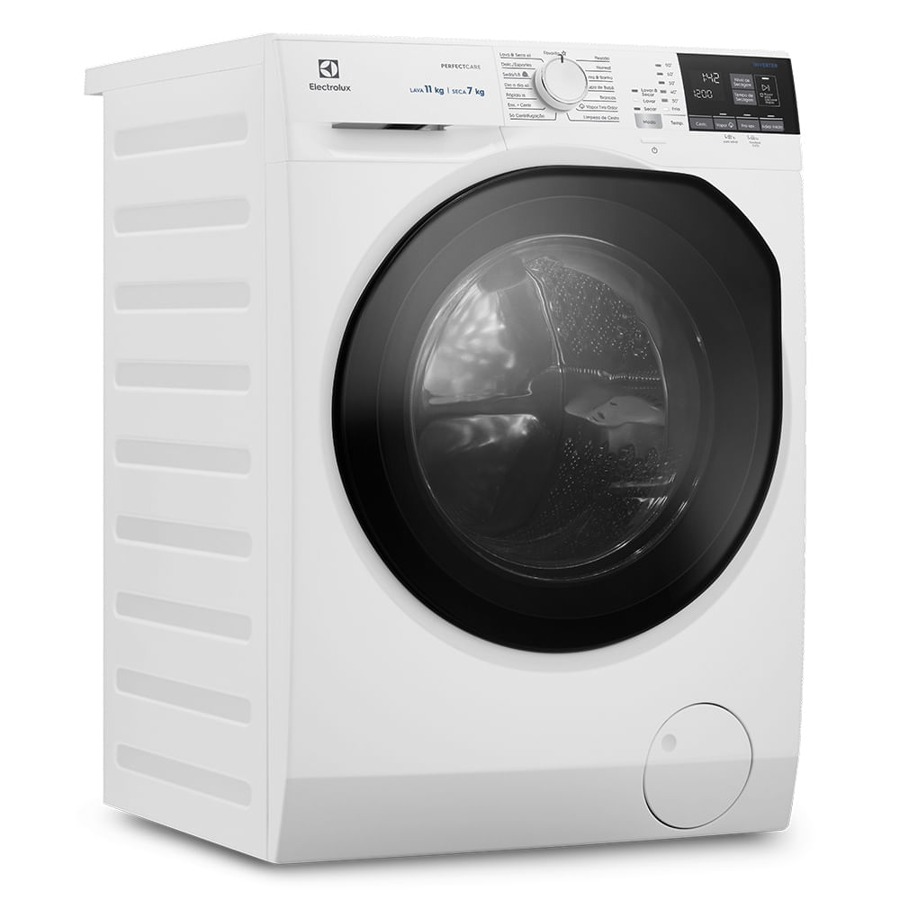 Lava e Seca Electrolux 11Kg Branca Perfect Care Inverter com Água Quente/Vapor (LSP11) 220V