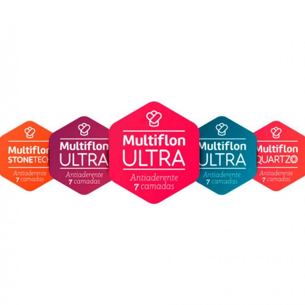 Tapioqueira Multiflon Gourmet Antiaderente Ultra 7 Preto