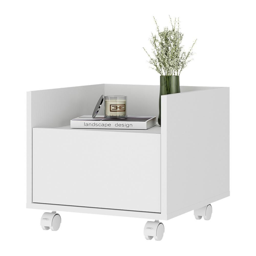 Mesa De Cabeceira 40cm Mp4042 Branca
