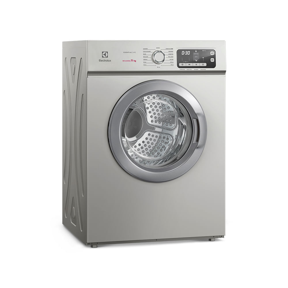 Secadora de Roupas Electrolux 11Kg Cor Inox Essential Care com Função Antirrugas (STH11) 127V