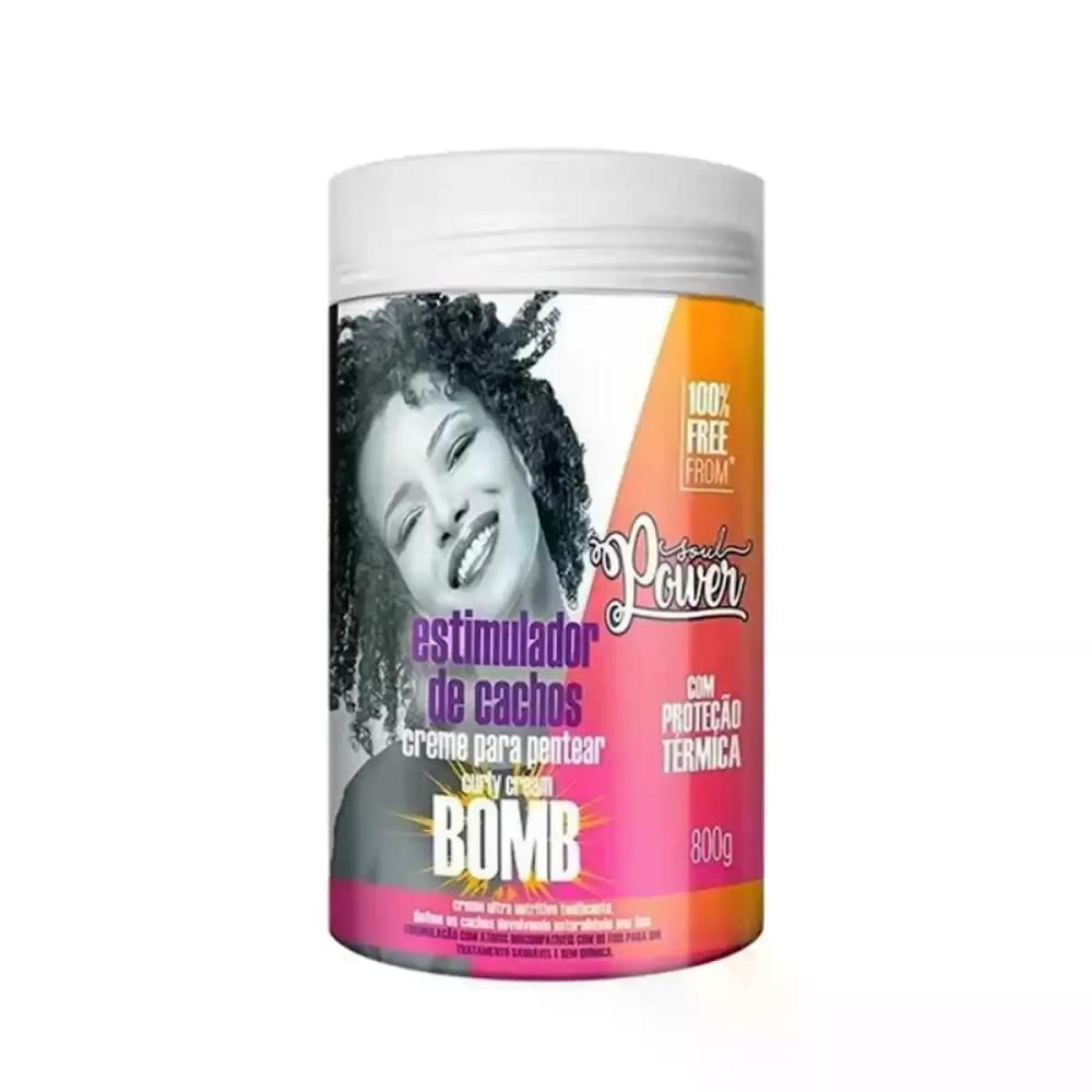 Creme de Pentear Curly Cream Bomb Soul Power 800Ml