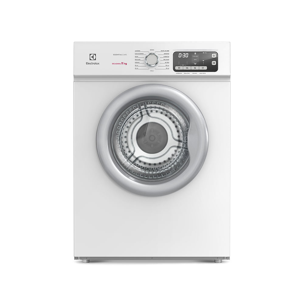 Secadora de Roupas Electrolux 11Kg  Branca Essential Care com Função Antirrugas (STL11) 220V