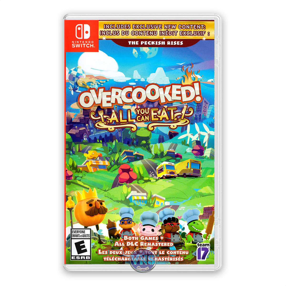 Overcooked! All You Can Eat - Switch - Mídia Física