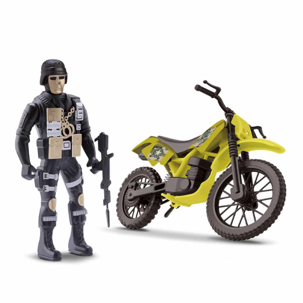 Moto Samba Toys com Boneco