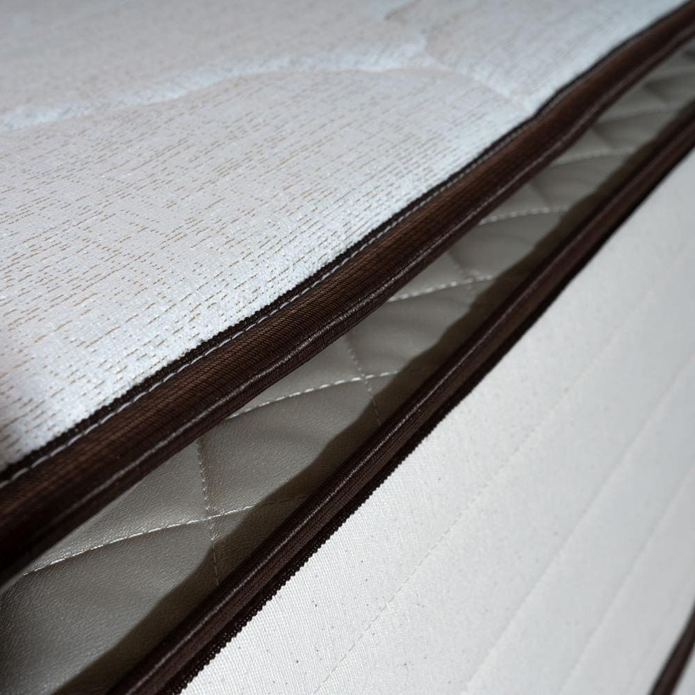 Colchão de Casal Hellen Malta Linho com Molas Ensacadas e Espuma D26 28x138x188cm Bege