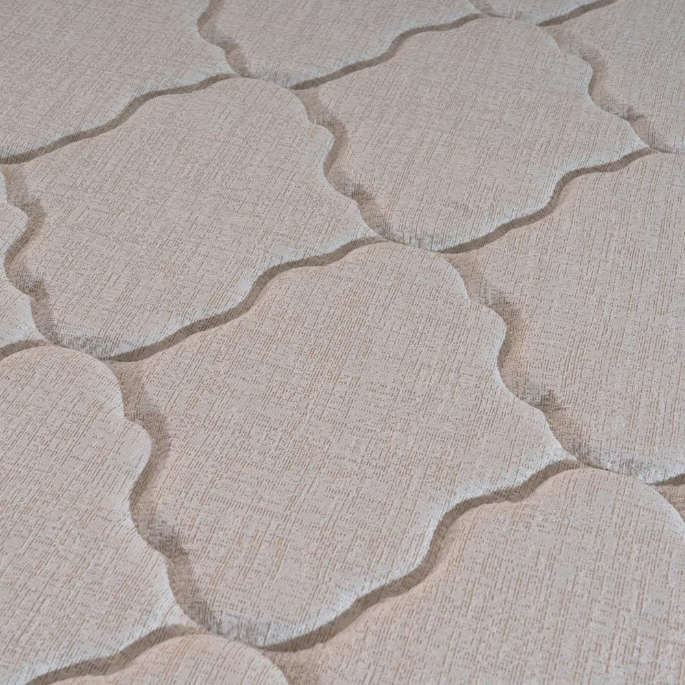 Colchão de Casal Hellen Malta Linho com Molas Ensacadas e Espuma D26 28x138x188cm Bege