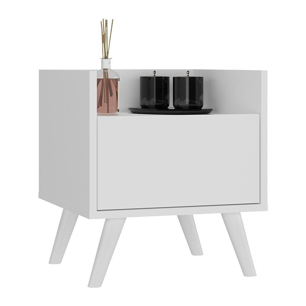 Gabinete Armário Banheiro 40Cm Multimóveis V5037 Branco