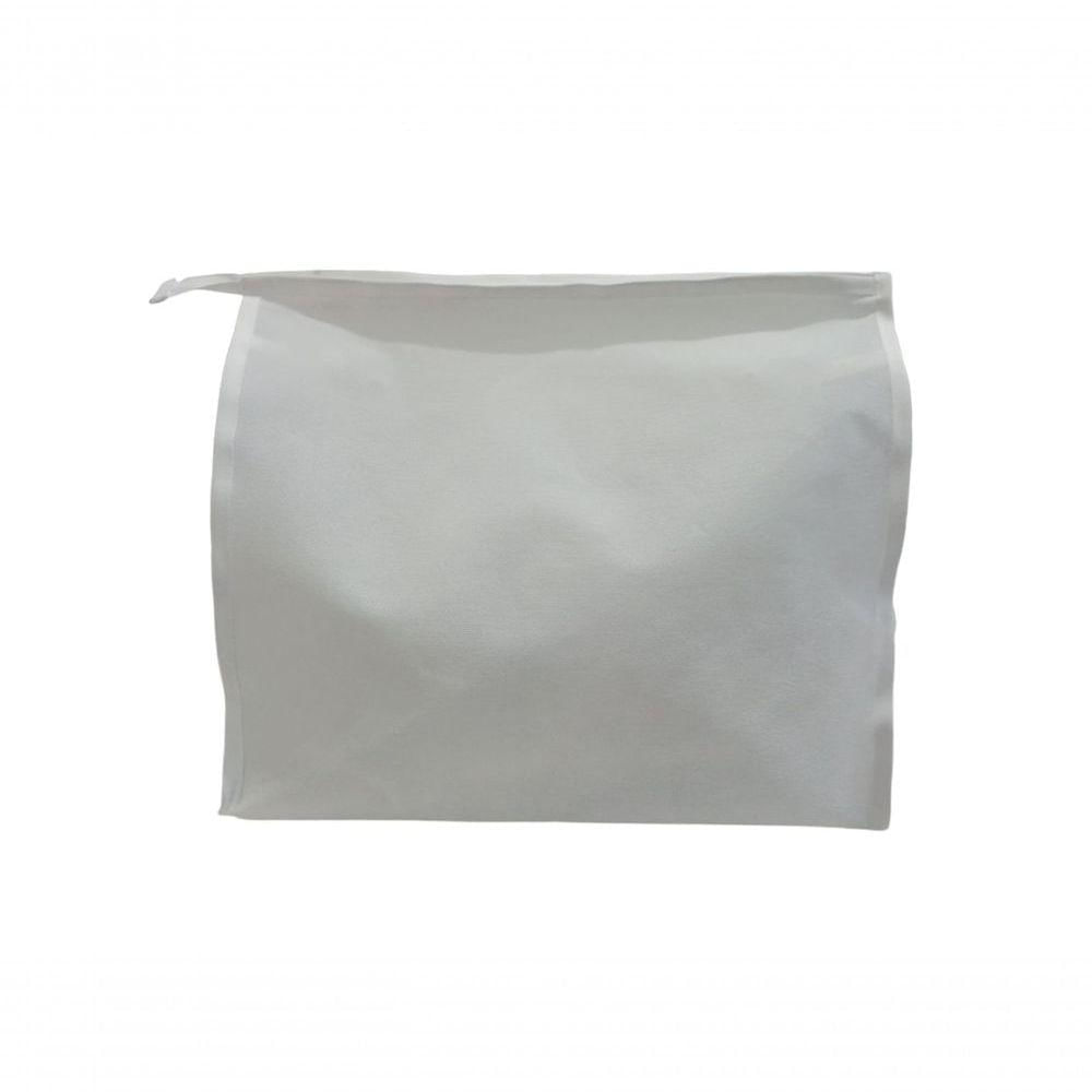 Organizador E Protetor De Bolsa Tnt E Organza 40x32x18cm Branco