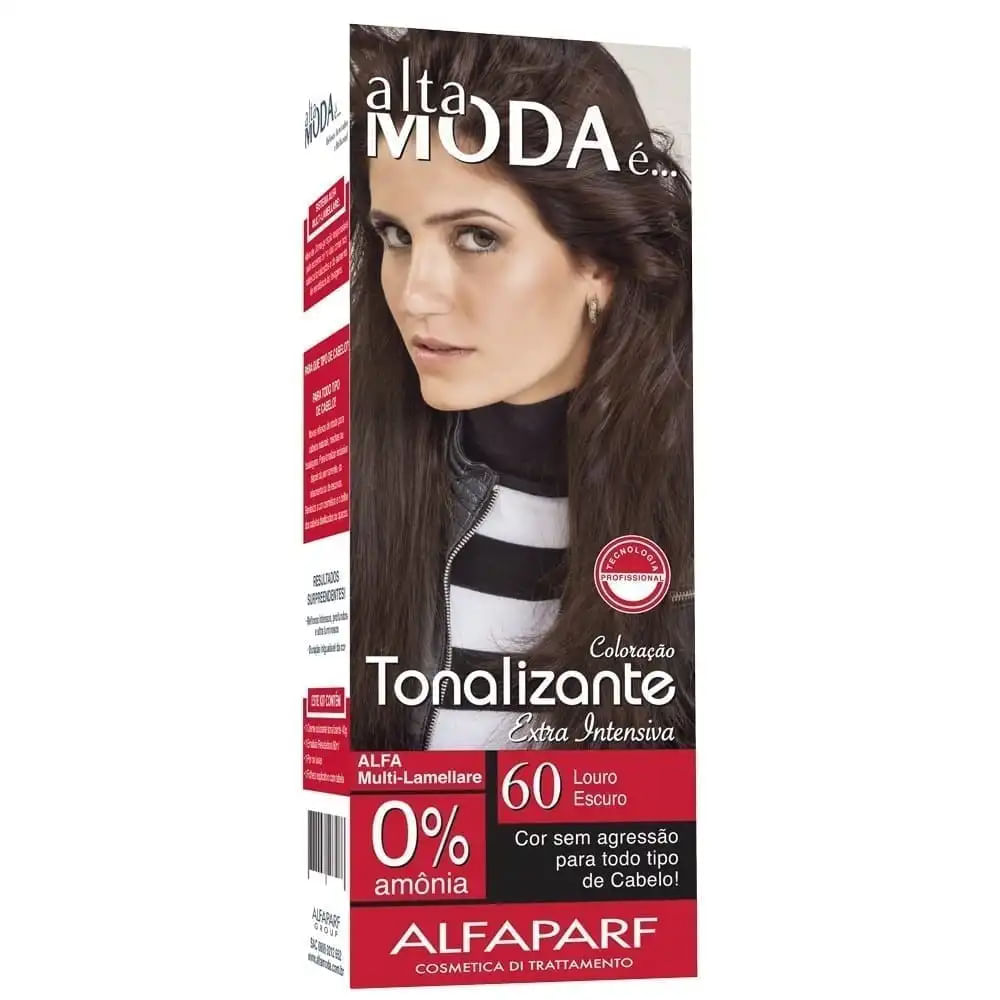Tonalizante 6.0 Louro Escuro Alta Moda