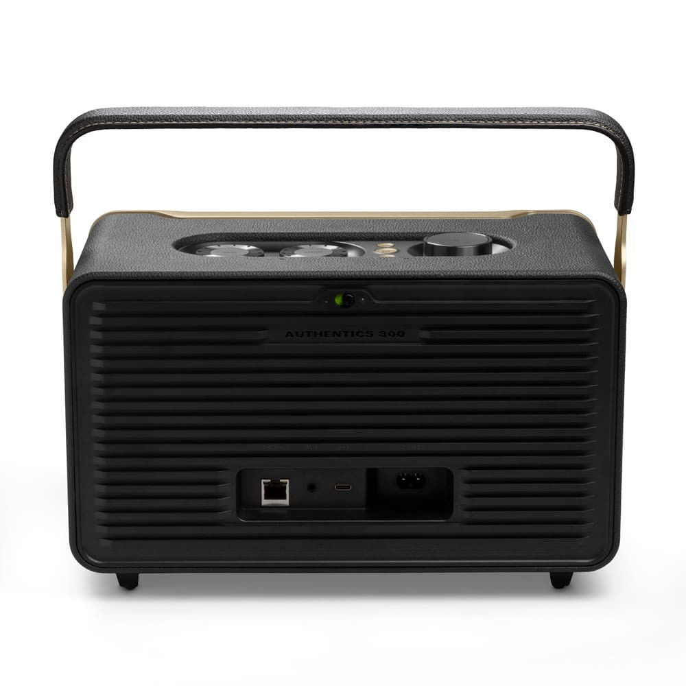 Caixa de Som Portátil JBL Authentics 300 com Alça, Bluetooth e Wi-Fi 100W RMS