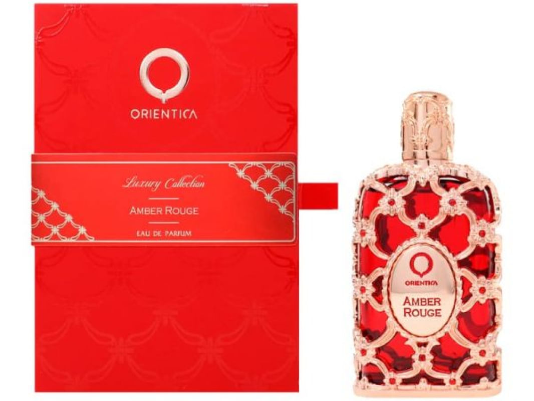 Perfume Amber Rouge Orientica Al Haramain Eau de Parfum 80ml Importado 80ml