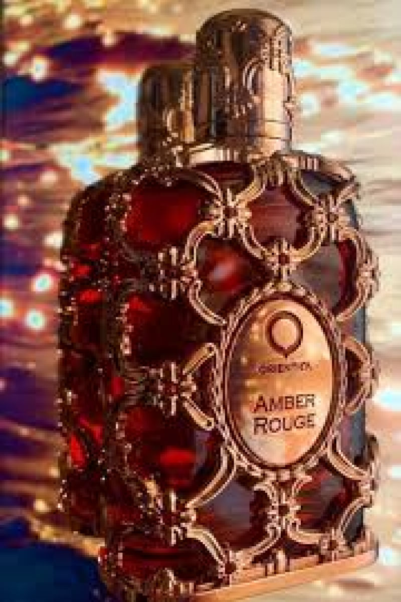 Perfume Amber Rouge Orientica Al Haramain Eau de Parfum 80ml Importado 80ml