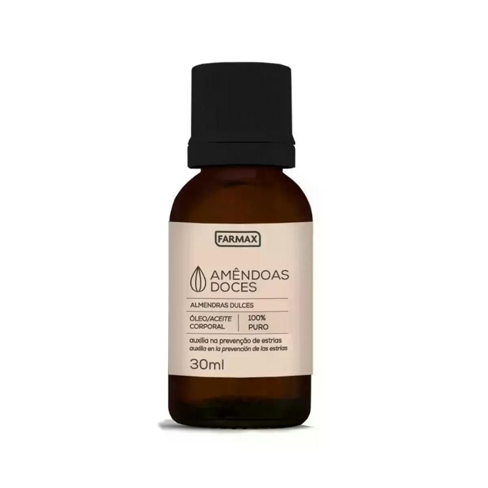 Óleo Corporal Amêndoas Farmax 30Ml