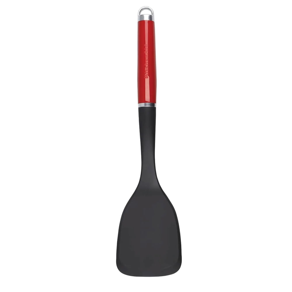 ESPÁTULA KITCHENAID CURTA DE NYLON COM ALÇA VERMELHO KAG015OHERE